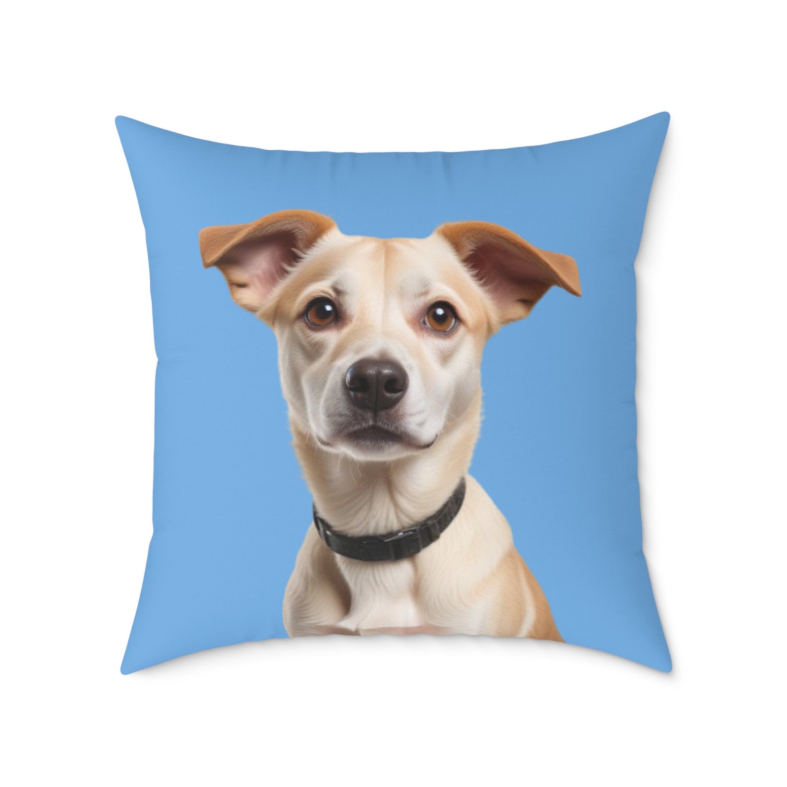 Jack Russell Square Poly Canvas Pillow - Image 17