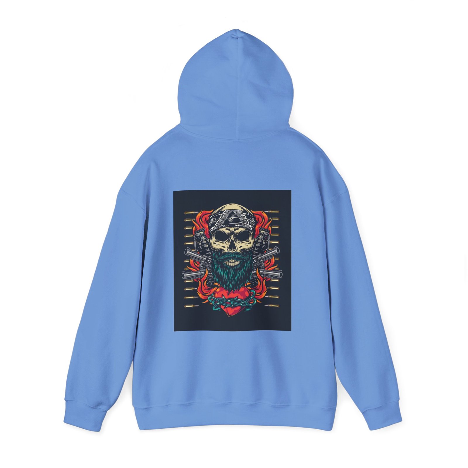 Skull Tattoo Unisex Heavy Blend™ Hooded Sweatshirt - Image 47
