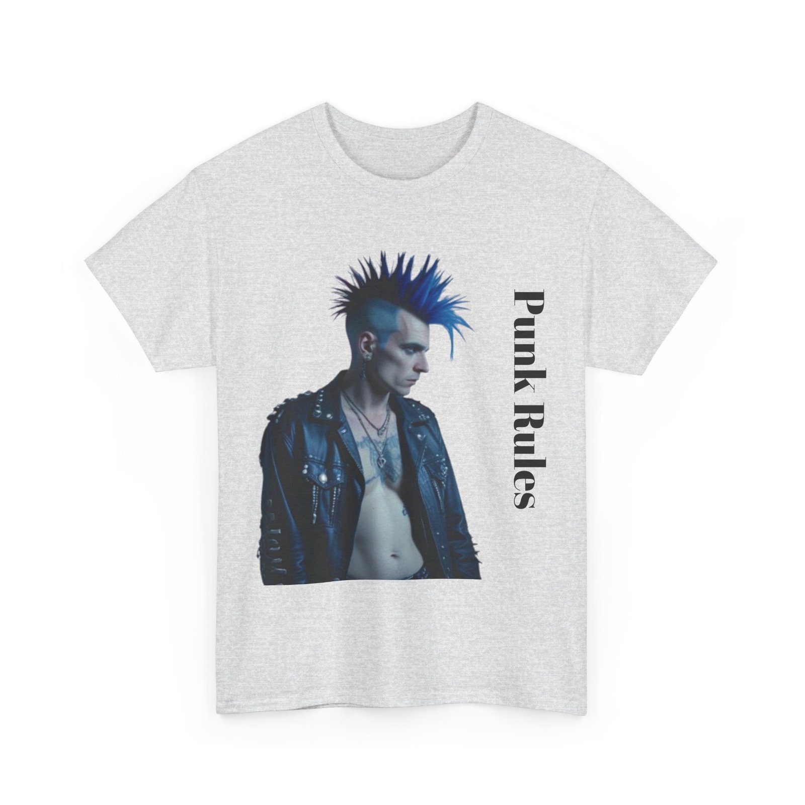 Punk Mother Daughter Father Son Grandparents Grandkids Matching Unisex Heavy Cotton Tee - Image 7