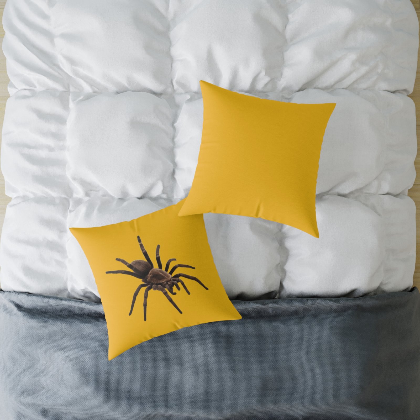 Spider Square Poly Canvas Pillow - Image 12