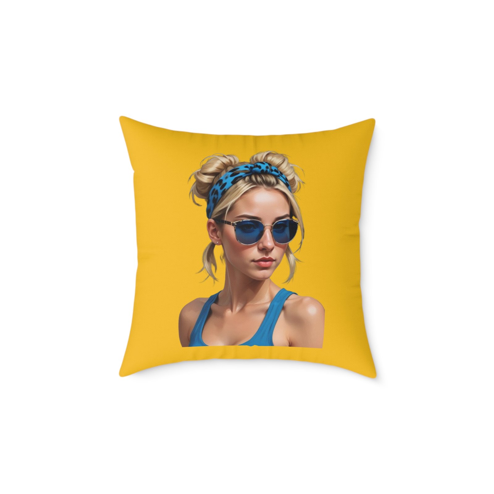 Bella Poly Canvas Pillow - Image 9