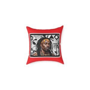 Rastafarian Square Poly Canvas Pillow