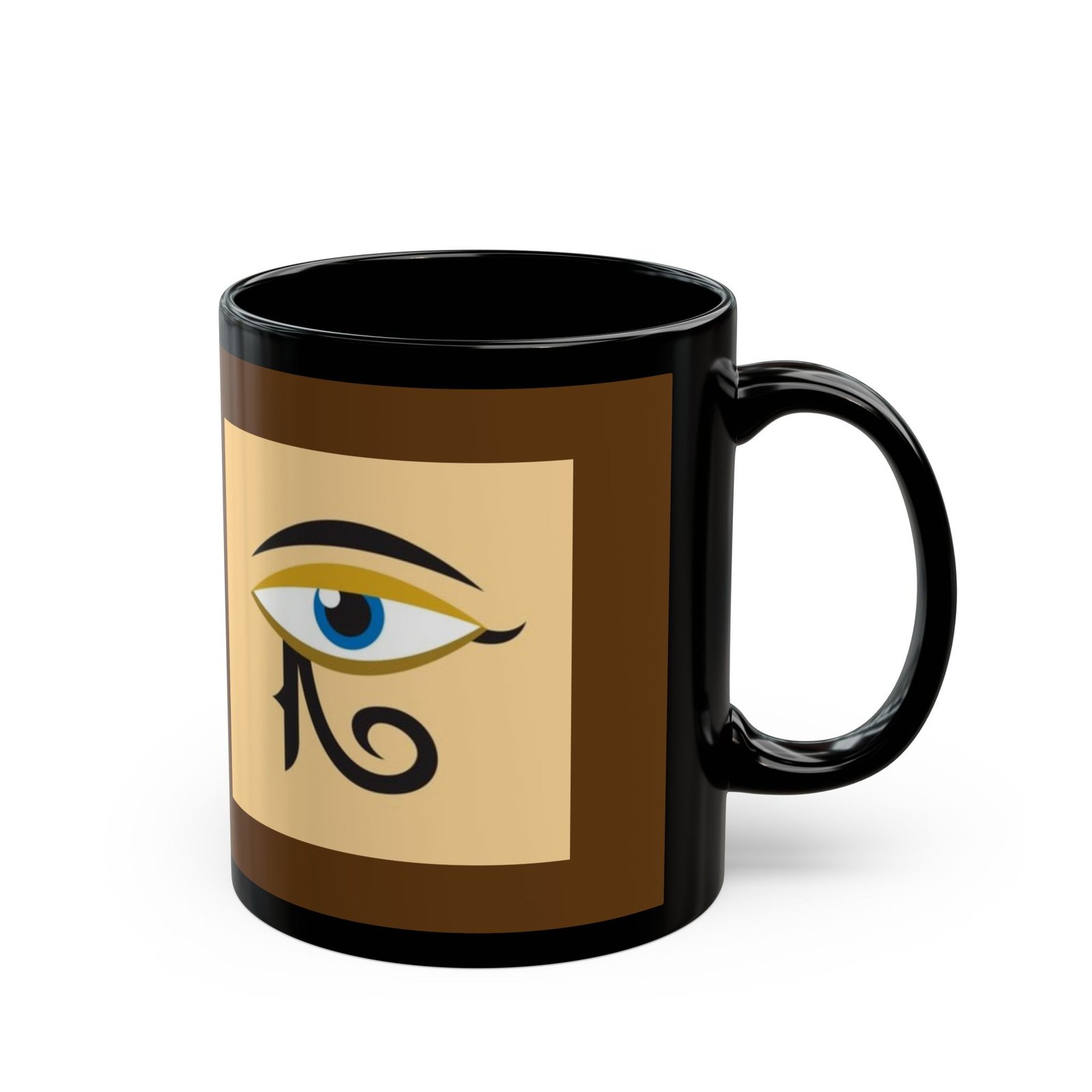 Egyptian Eye Black Mug (11oz, 15oz) - Image 2