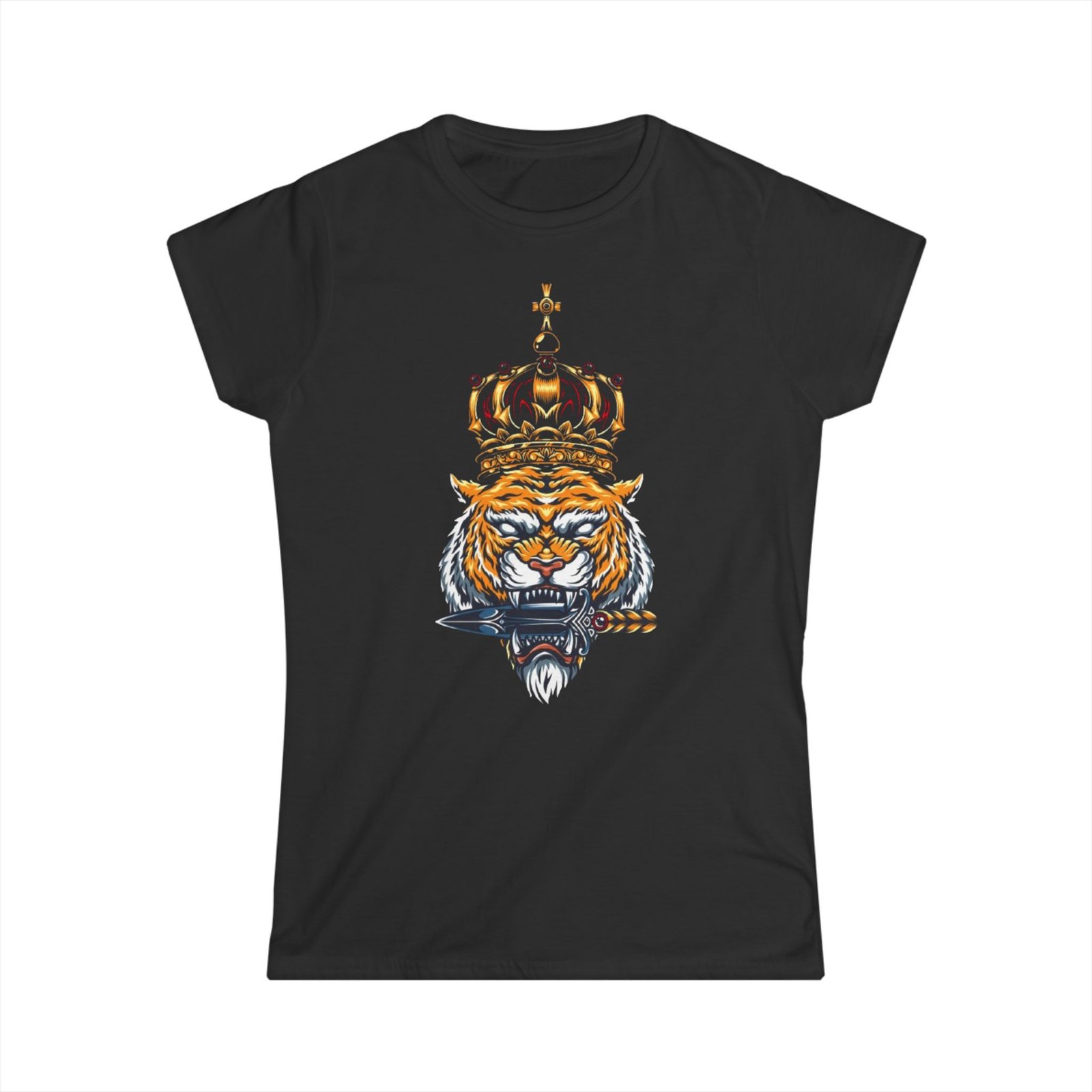 Tiger Tattoo Soft style Tee - Image 4