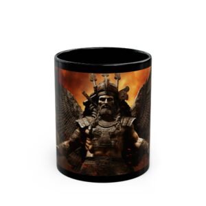 Annunaki Alienation plan et niberu Kingly  Prin t ,  Black Mug (11oz, 15oz)kingly Prin t g ift , Annunaki G ift, Annunaki Prin t . Niberu ,