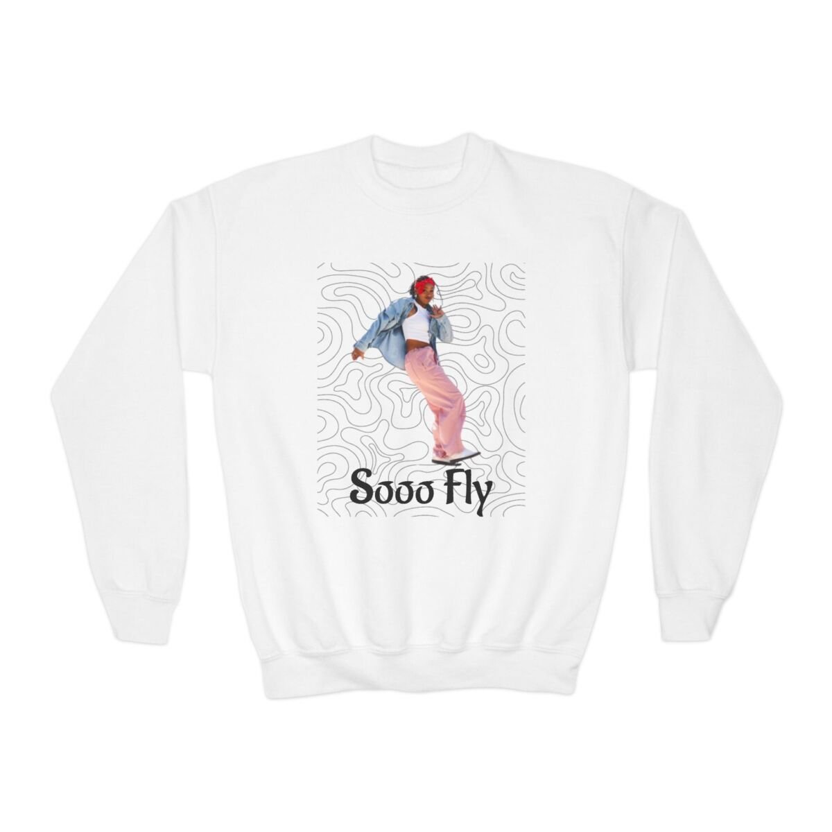 Another Level Brand Youth Crewneck Sweatshirt - Image 9