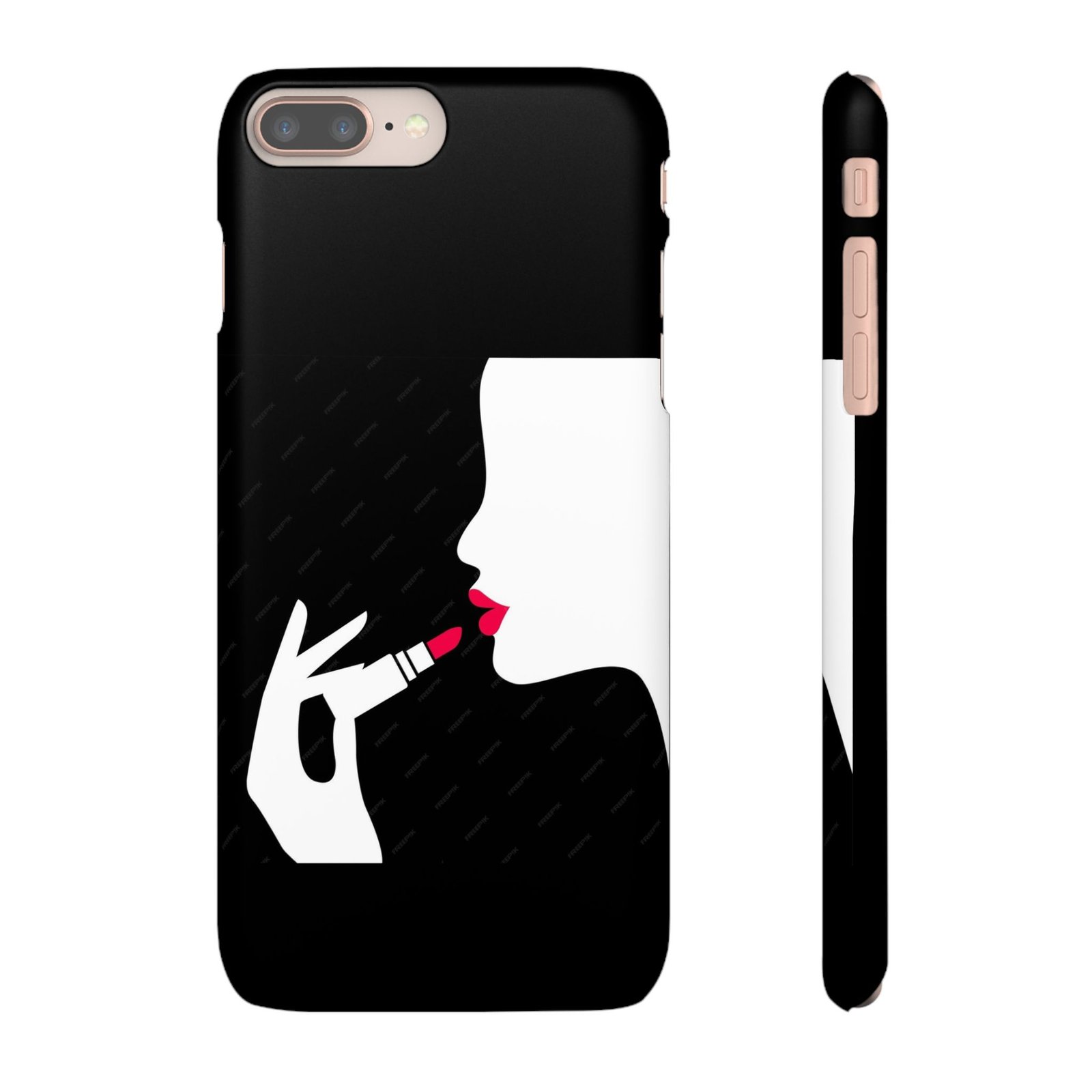 Black & White Pattern Snap Cases - Image 7