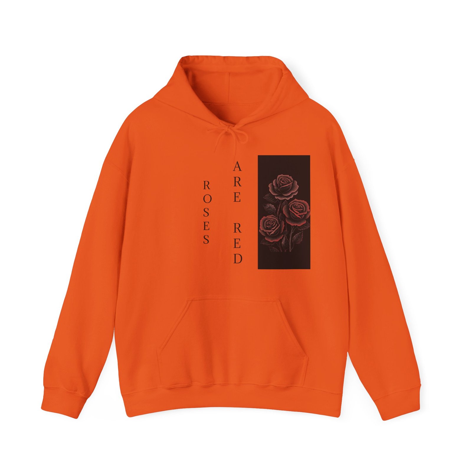 Skull Roses Tattoo Flowers Hoodie, Gothic Sweatshirt, Edgy Pullover, Dark Floral - Image 25