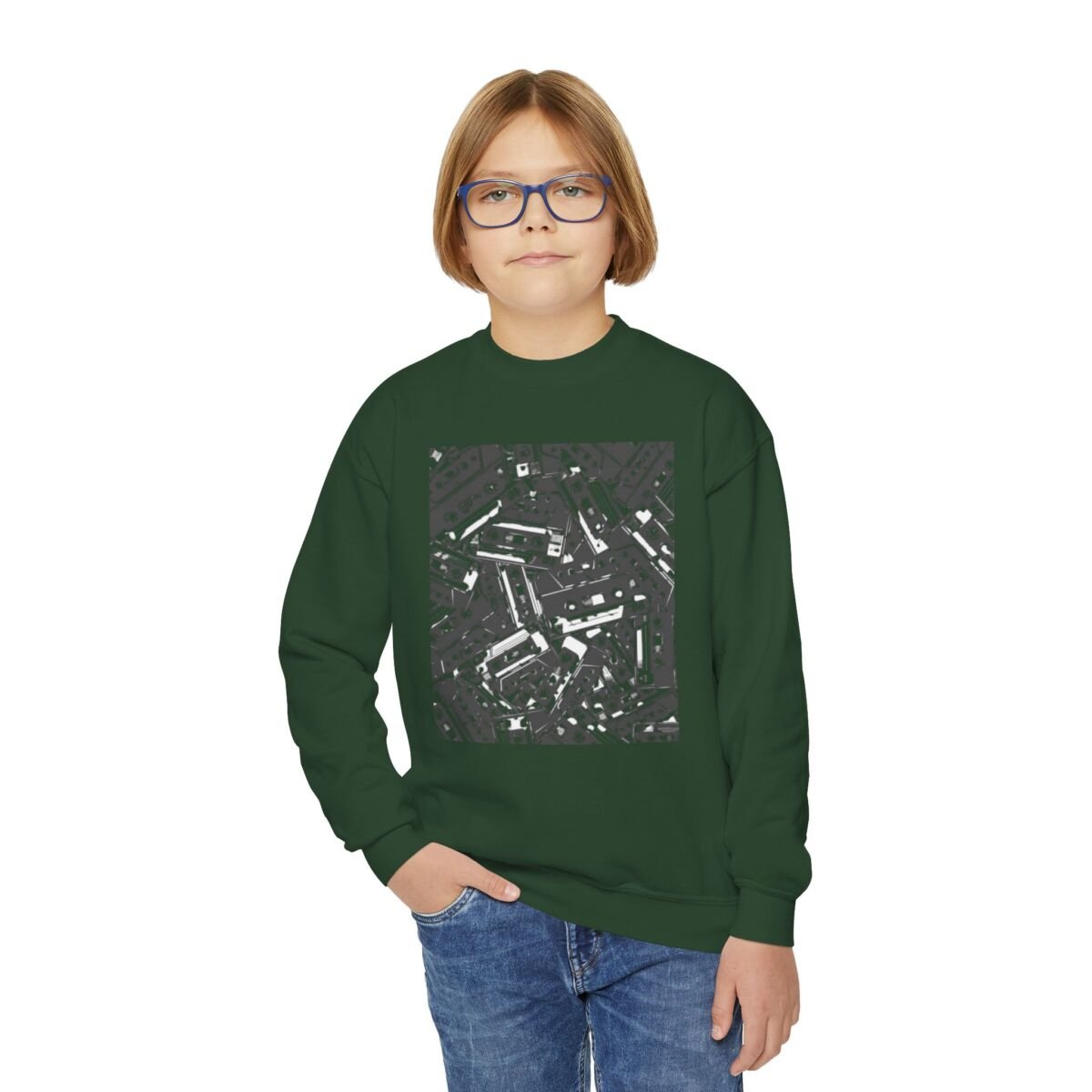 Another Level Brand Youth Crewneck Sweatshirt - Image 22