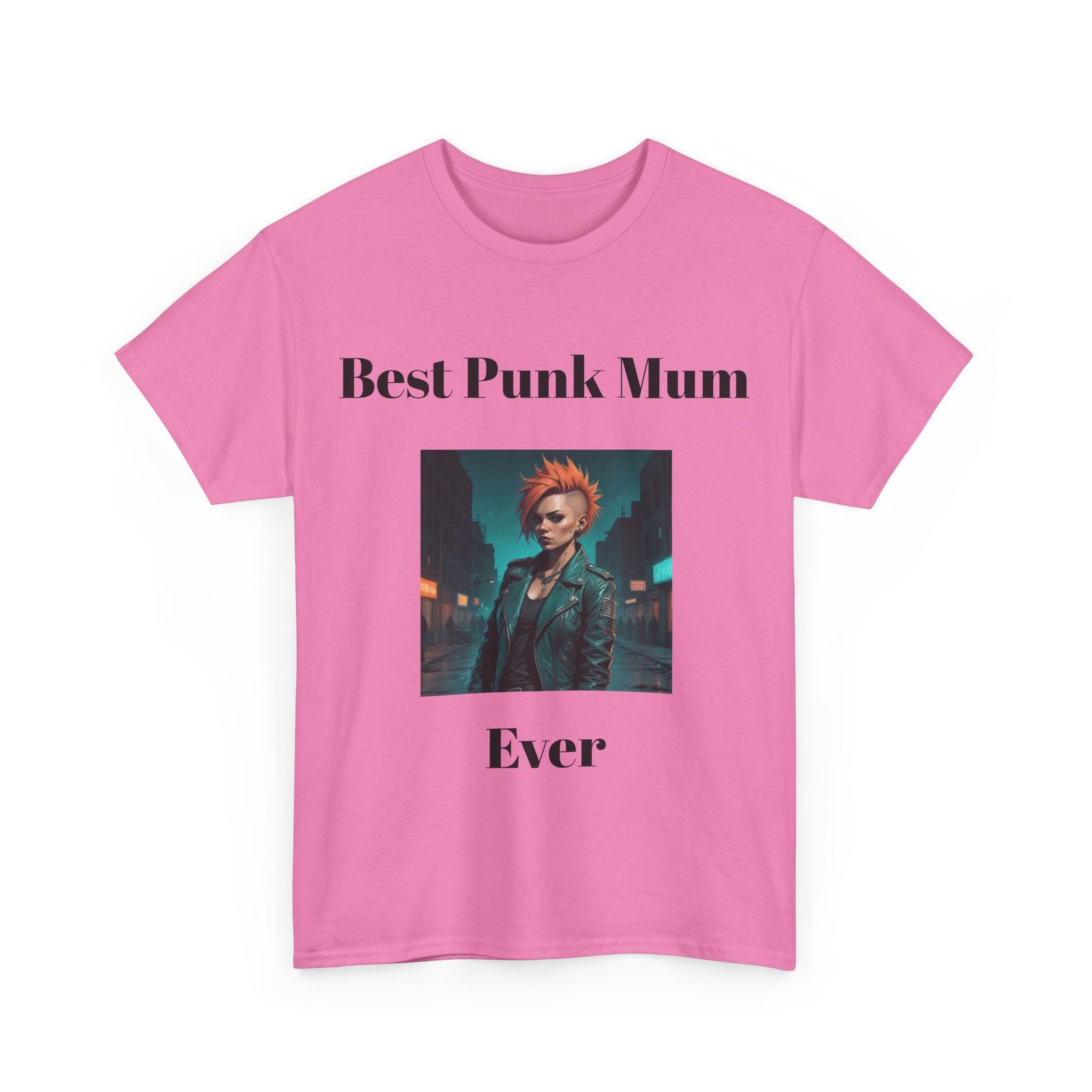 Punk Mother Daughter Father Son Grandparents Grandkids Matching Unisex Heavy Cotton Te - Image 59
