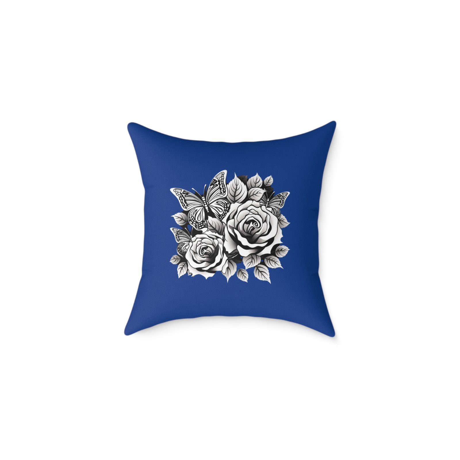 Butterfly Square Poly Canvas Pillow - Image 5