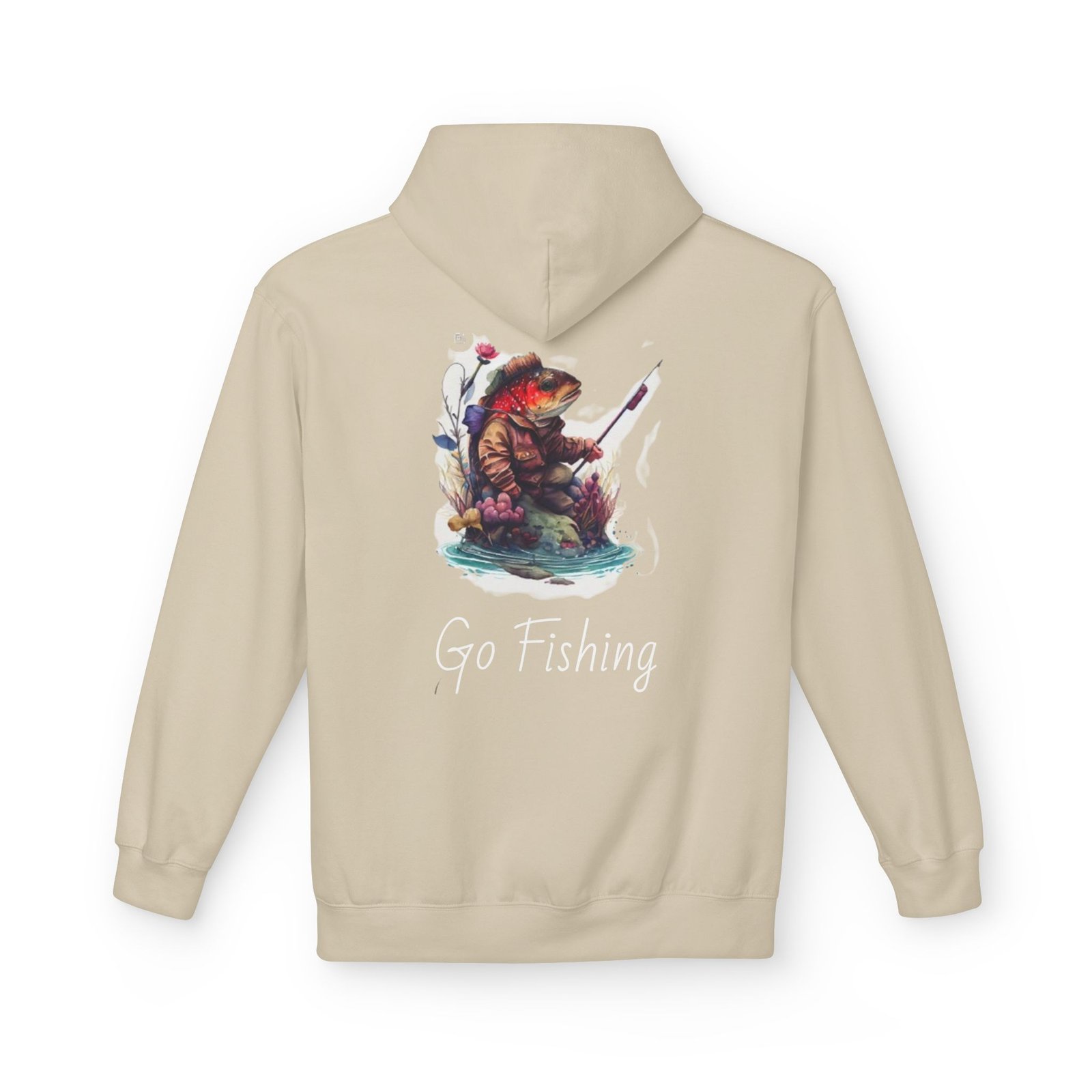 Fishing Adventure Water Sport Fleece Hoodie | Perfect Gift for Anglers, Outdoor Enthusiasts, Fishing Trips, Birthdays, and Summer - Image 14