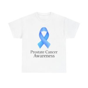 Prostate Cancer Awareness Unisex  Heavy Cotton Tee