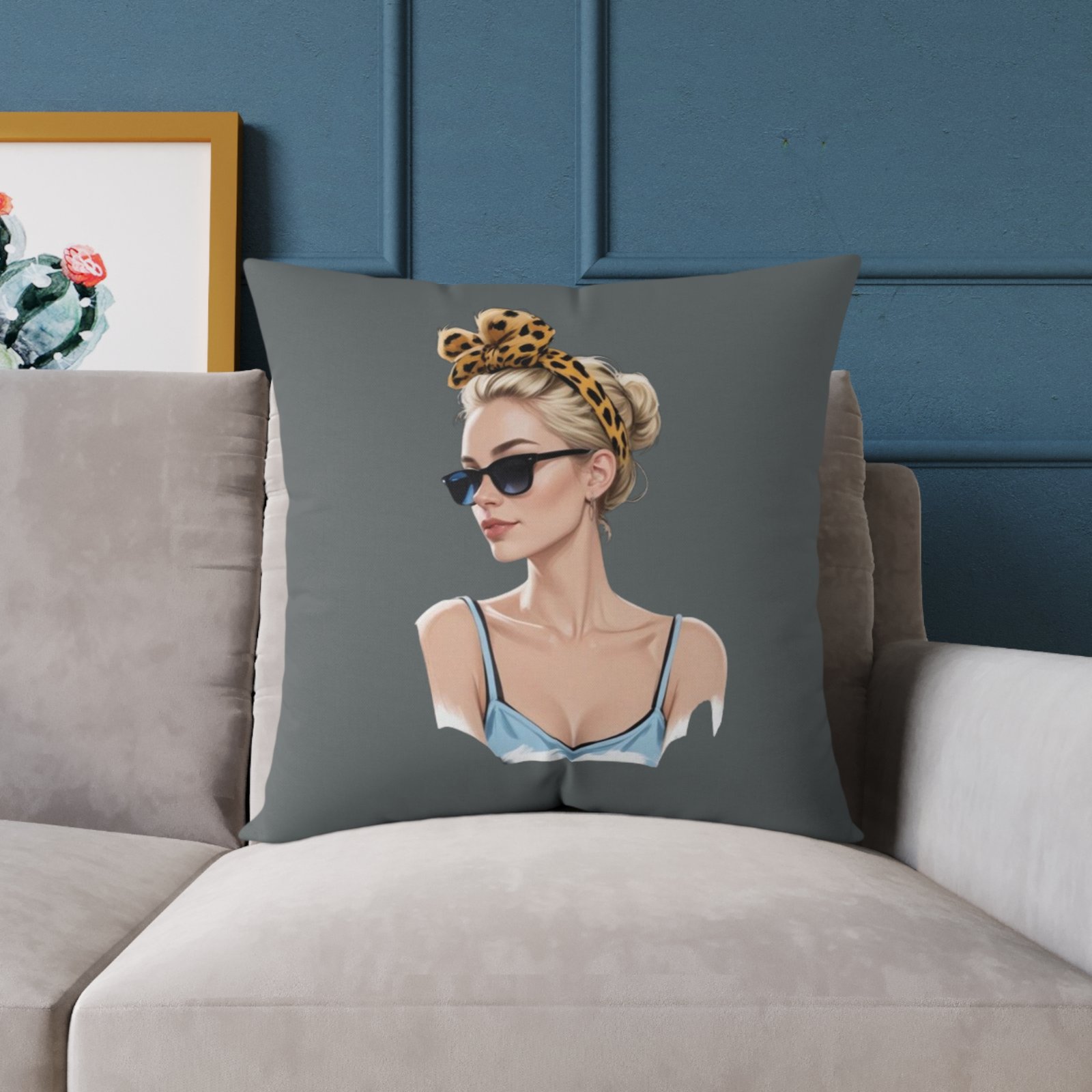 Bella Poly Canvas Pillow - Image 15
