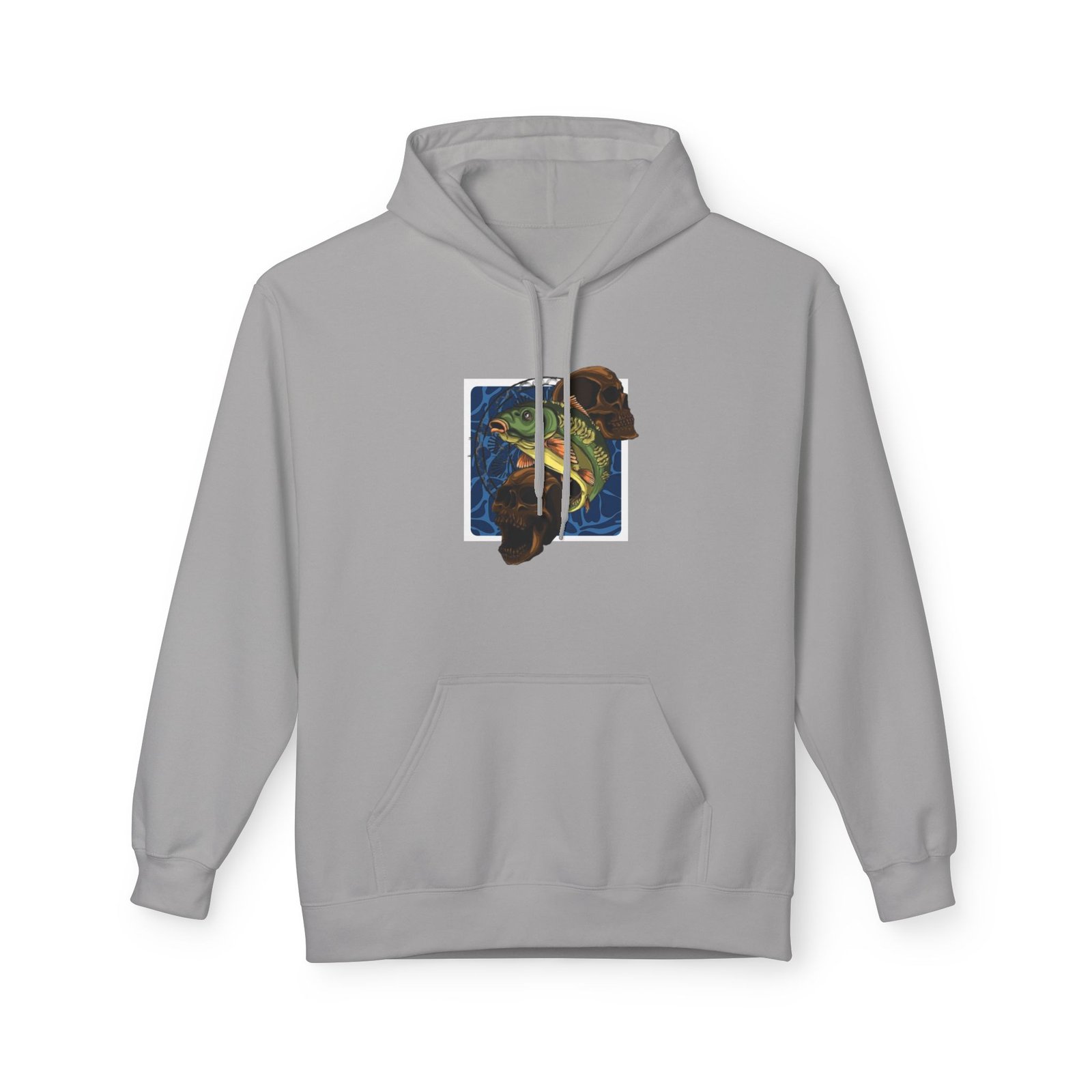 Fishing Adventure Water Sport Fleece Hoodie | Perfect Gift for Anglers, Outdoor Enthusiasts, Fishing Trips, Birthdays, and Summer - Image 5