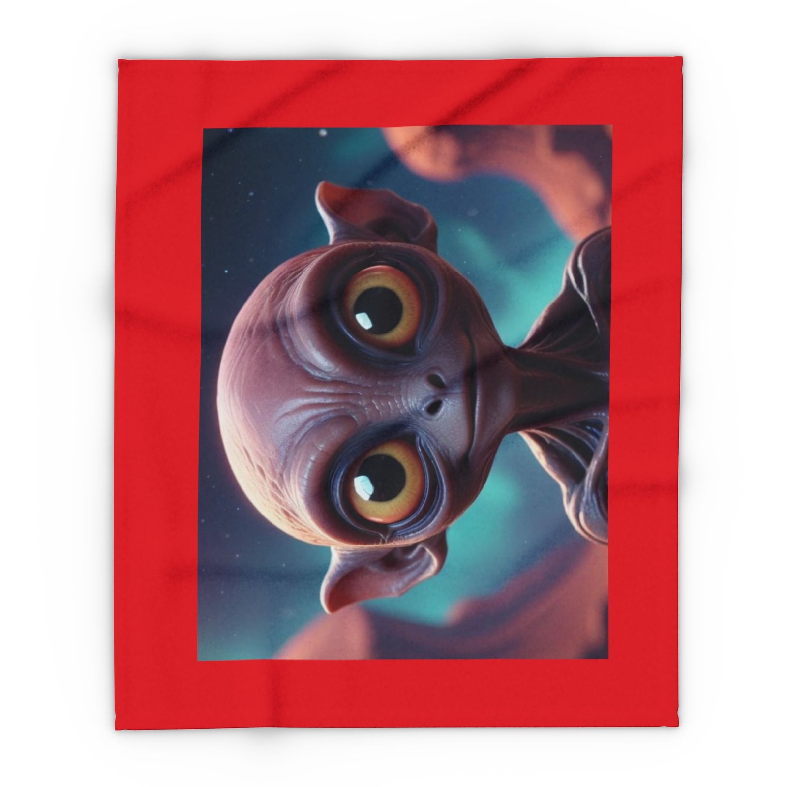 Alien Arctic Fleece Blanket 08 - Image 5