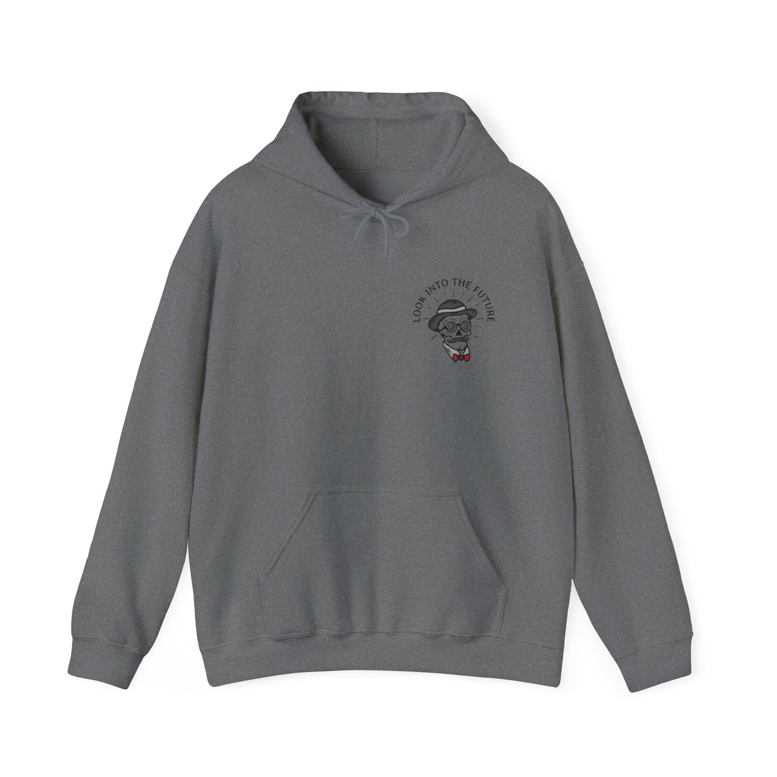 Gangster Skull Tattoo Hooded Sweatshirt. Unisex Heavy Blend™ Hooded Sweatshirt - Image 29