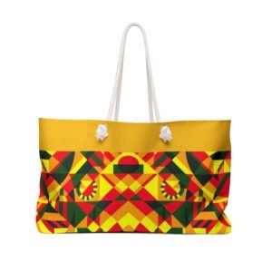 Jamaica Rasta Reggae  Pattern Stylish Women Weekender Bag