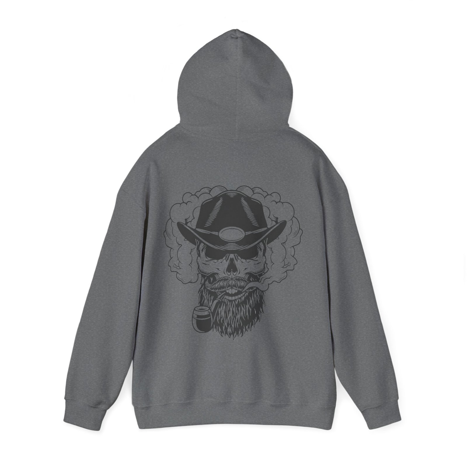 Gangster Skull Tattoo Hooded Sweatshirt. Unisex Heavy Blend™ Hooded Sweatshirt - Image 31