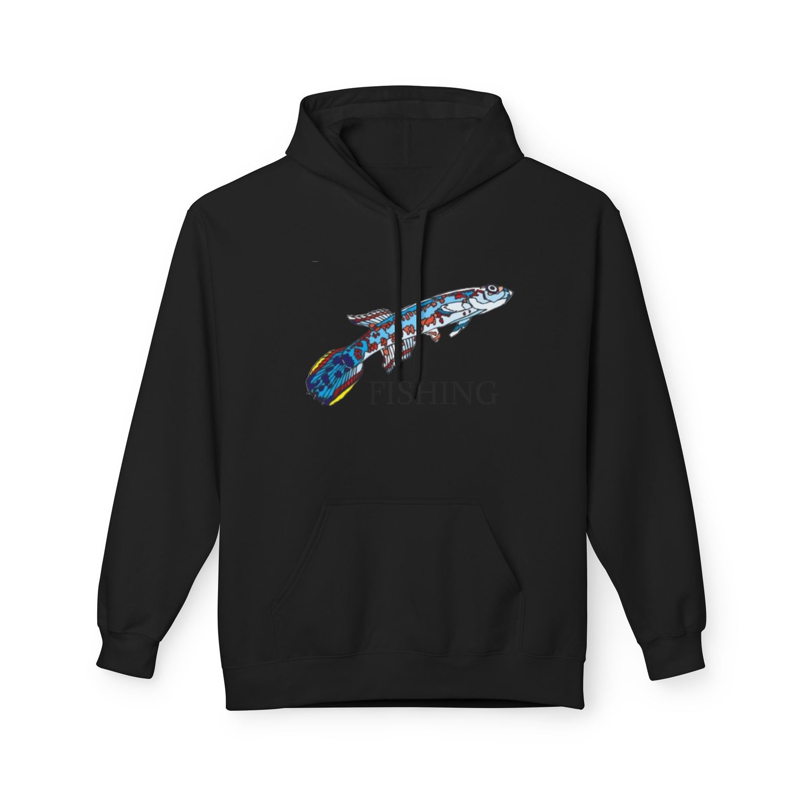 Fishing Adventure Water Sport Fleece Hoodie | Perfect Gift for Anglers, Outdoor Enthusiasts, Fishing Trips, Birthdays, and Summer - Image 9