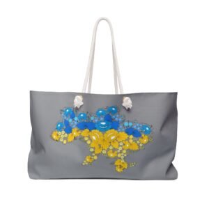 Ukraine Flag   Stylish Women Weekender Bag