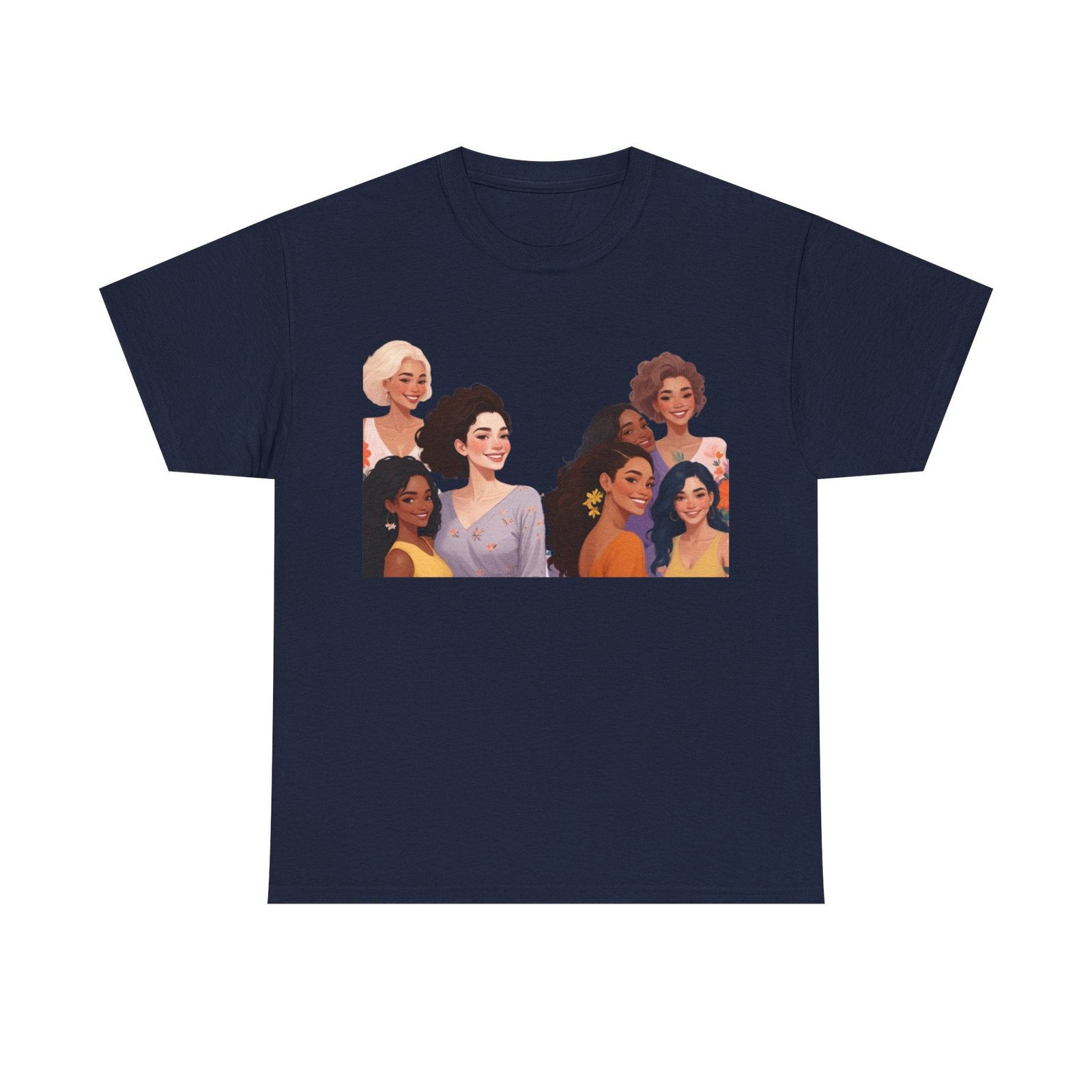 Friendly Unisex Heavy Cotton Tee - Image 53