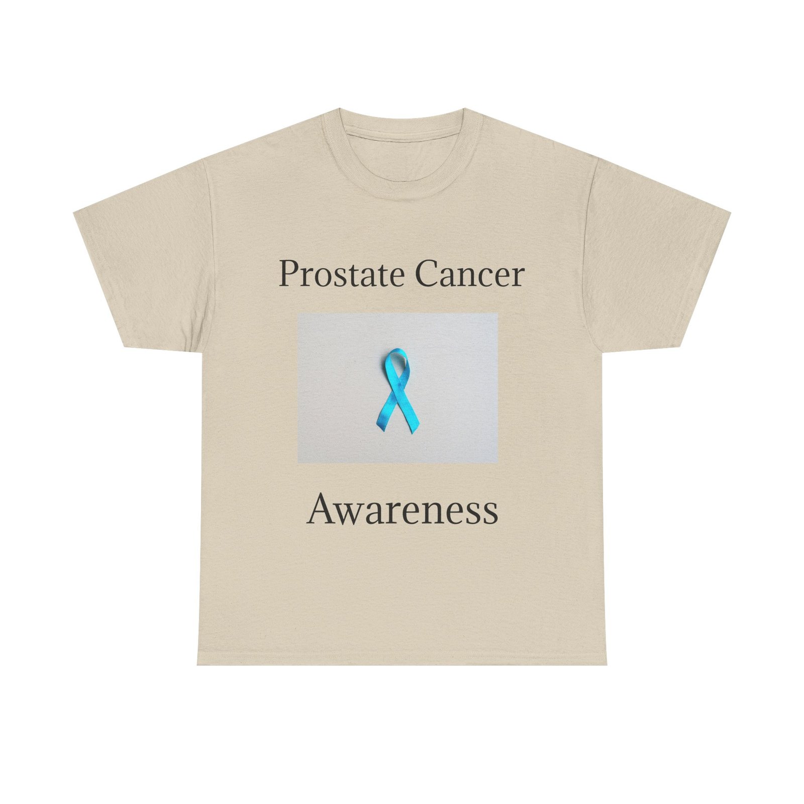 Prostate Cancer Awareness Unisex Heavy Cotton Tee - Image 9