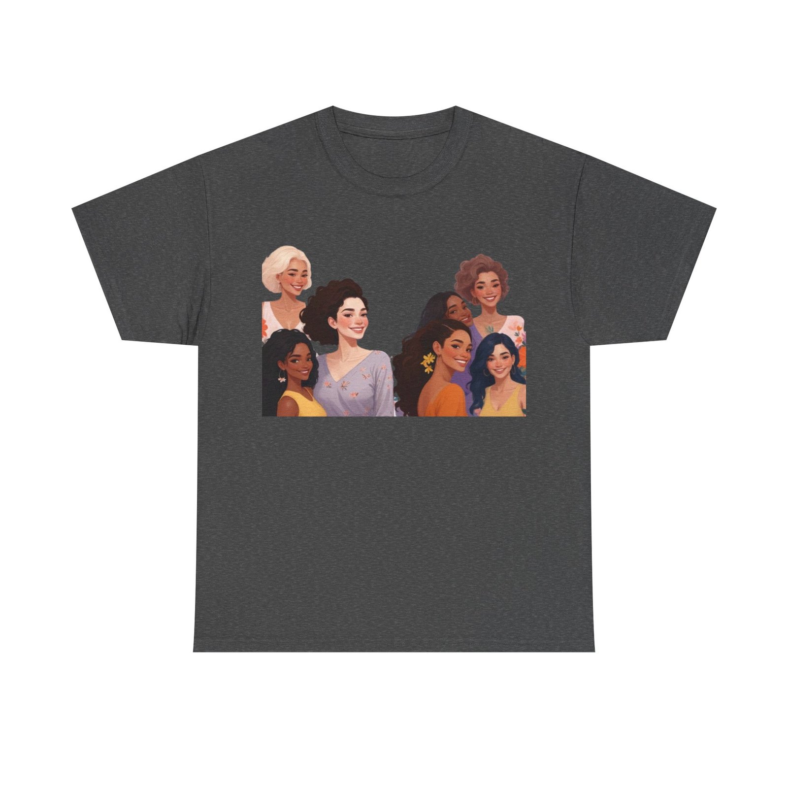 Friendly Unisex Heavy Cotton Tee - Image 37