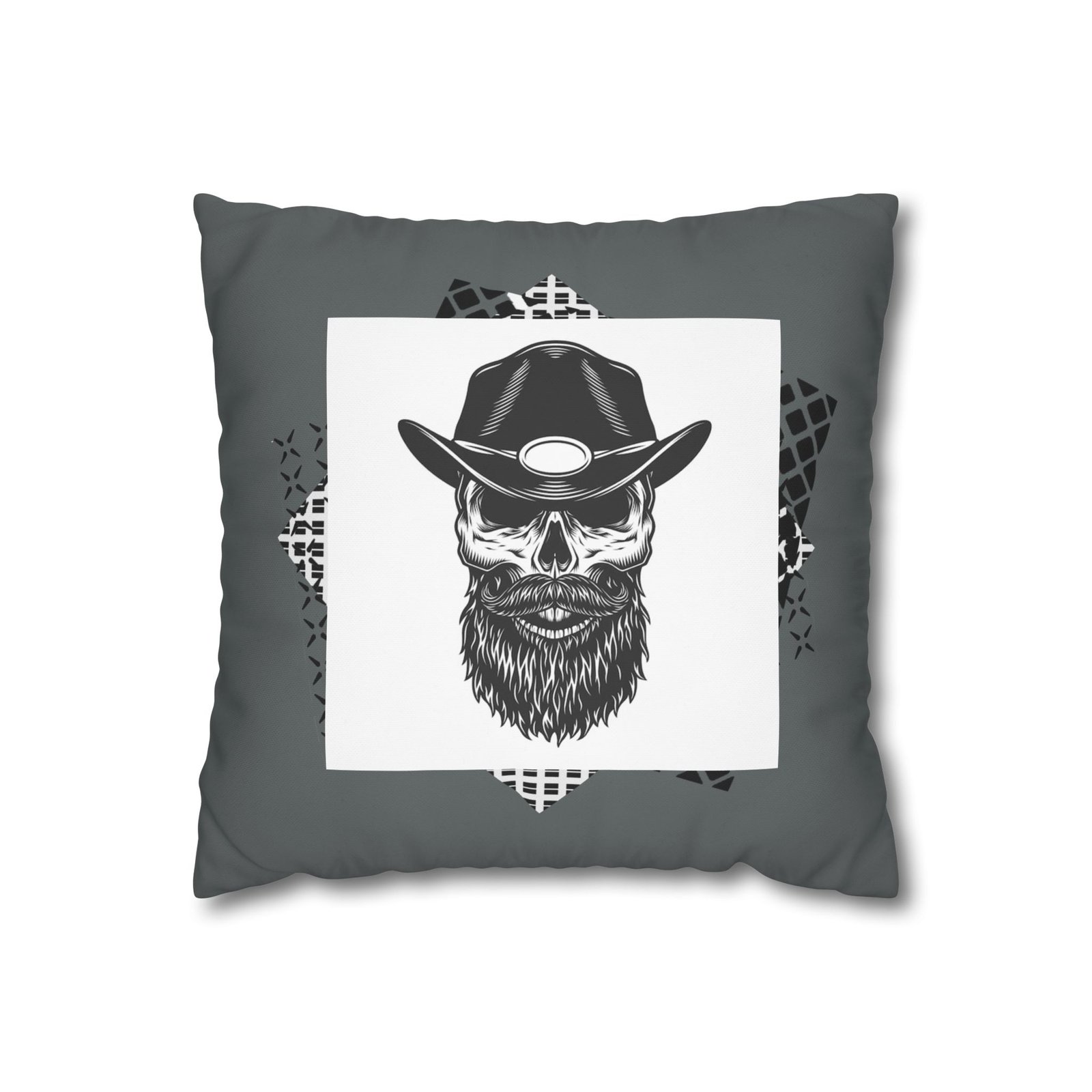 Gangster Square Poly Canvas Pillowcase