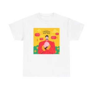 Chinese China Oriental  Unisex  Heavy Cotton Tee