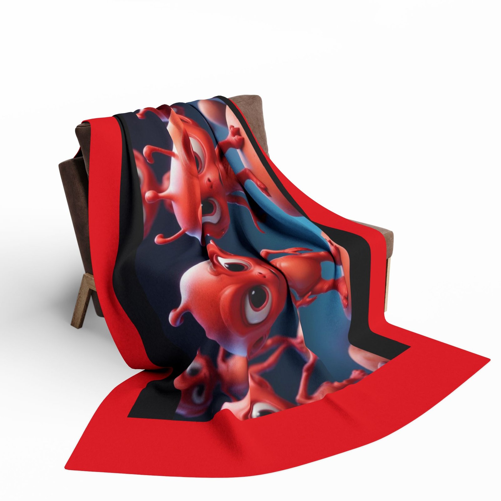 Alien Arctic Fleece Blanket 08 - Image 12