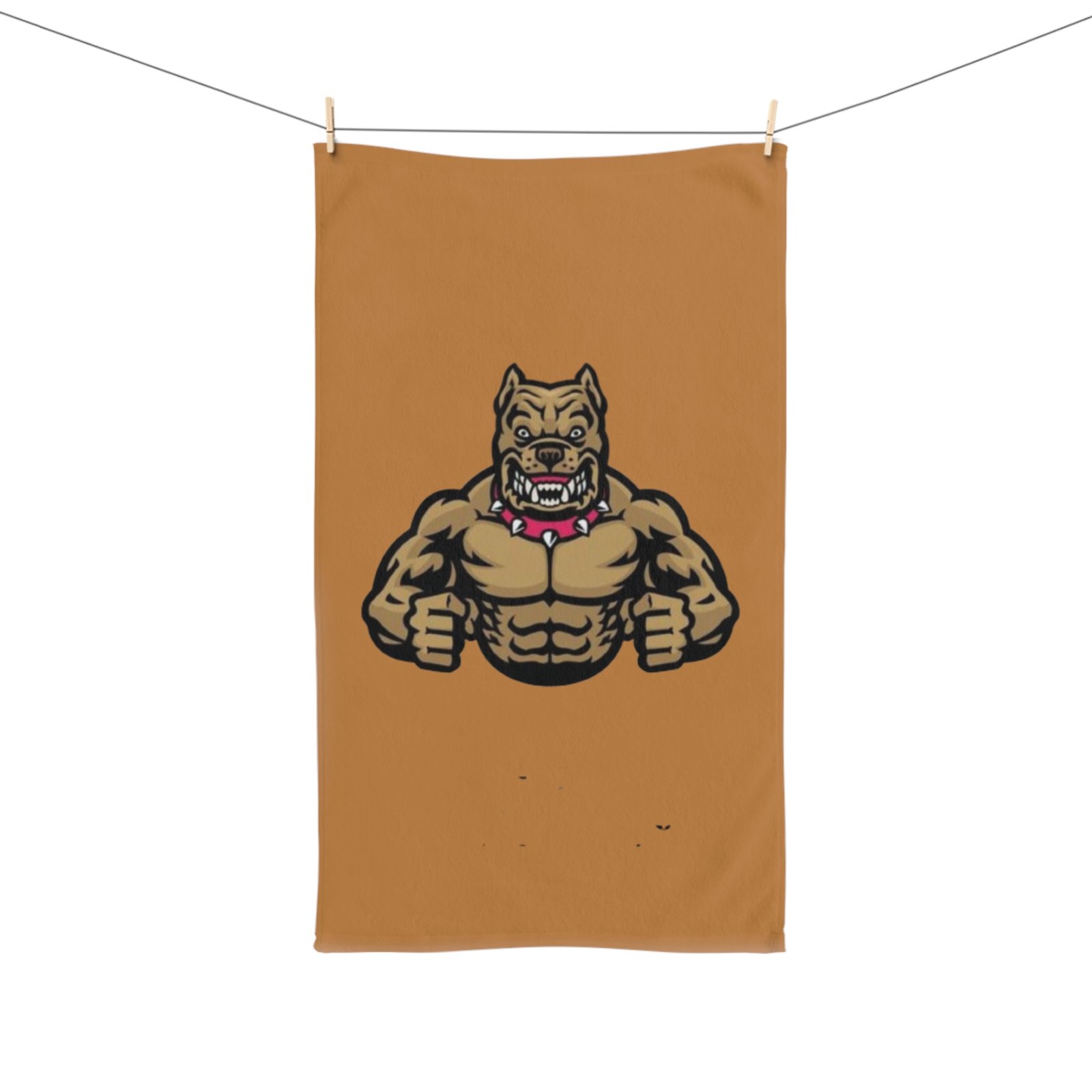 Boxer Plaid Hand Towel, Dog Lover Gift, Kitchen Decor, Pet Accessories, Unique Home Decor, Holiday Gift Idea - Image 3