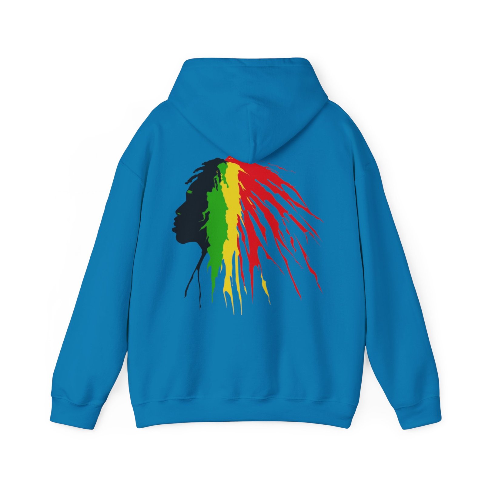 Quote Rasta Reggae Jamaica Hoodie Unisex Heavy Blend™ Hooded Sweatshirt 08 - Image 50