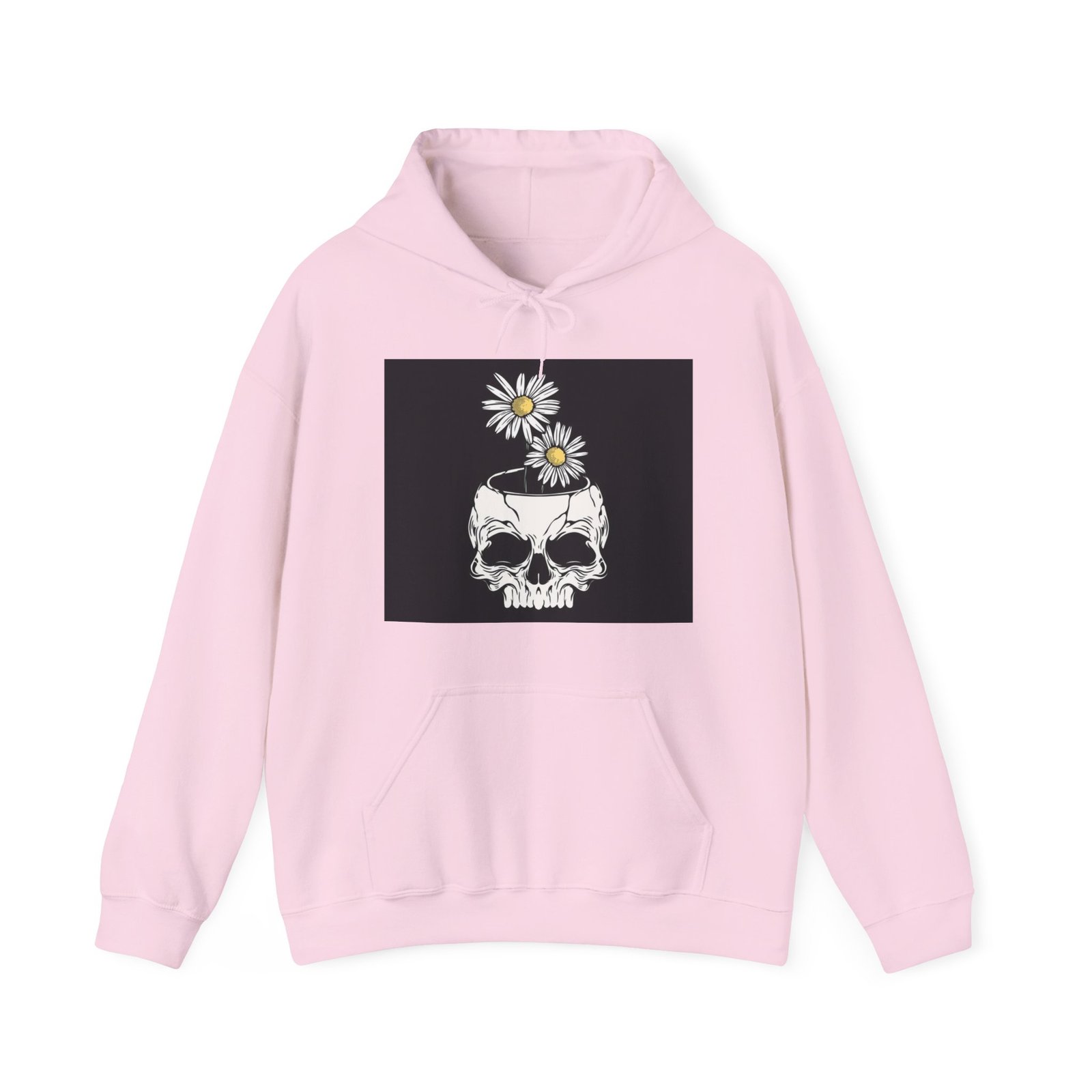 Skull Roses Tattoo Flowers Hoodie, Gothic Sweatshirt, Edgy Pullover, Dark Floral - Image 57