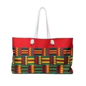 Jamaica Rasta Reggae  Pattern Stylish Women Weekender Bag