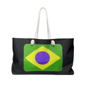 Brazil Flag   Stylish Women Weekender Bag