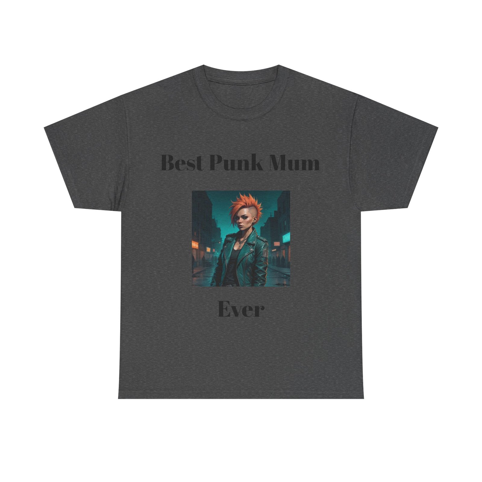 Punk Mother Daughter Father Son Grandparents Grandkids Matching Unisex Heavy Cotton Te - Image 37