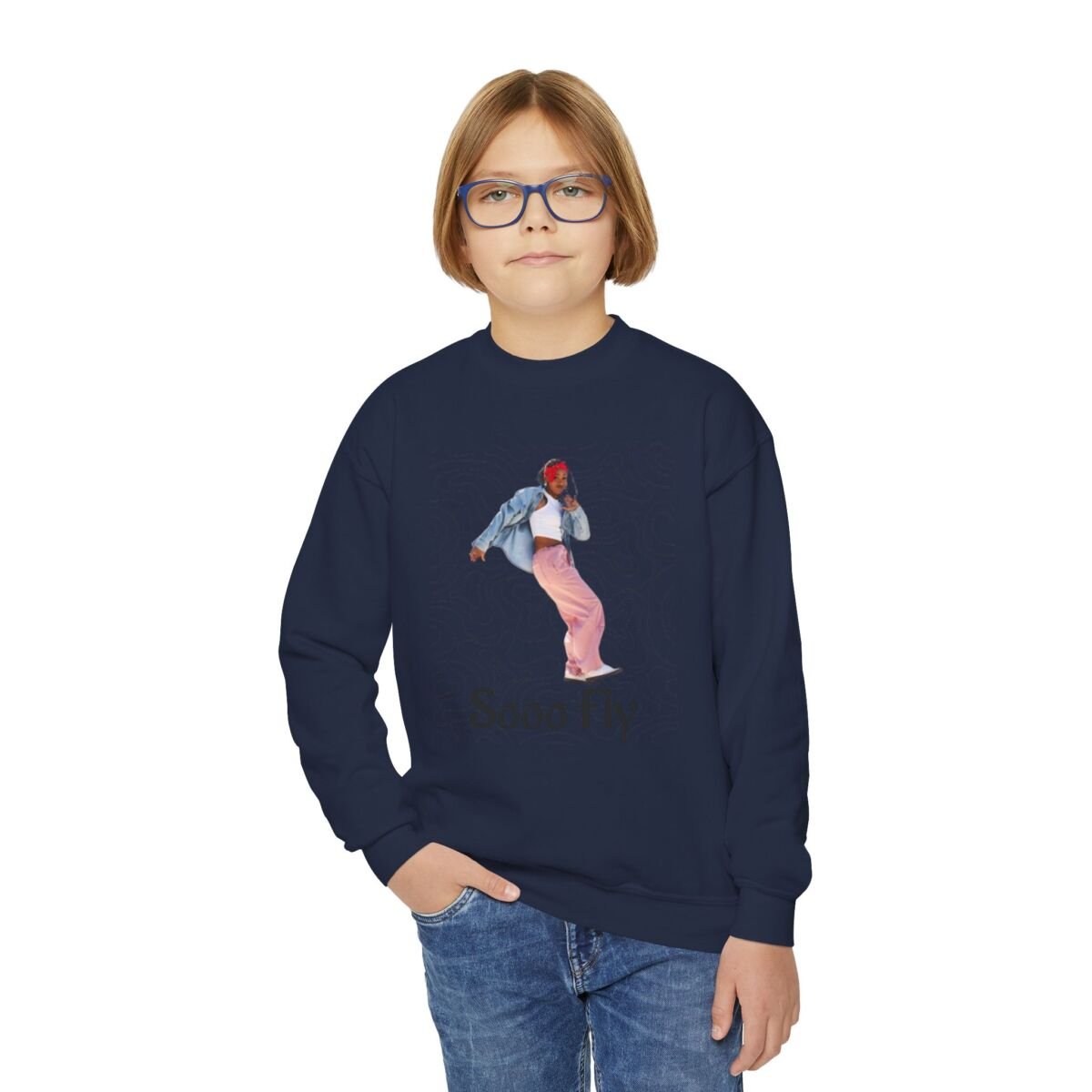 Another Level Brand Youth Crewneck Sweatshirt - Image 27