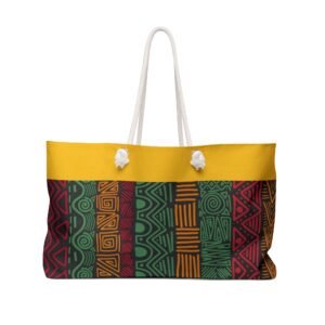 Jamaica Rasta Reggae  Pattern Stylish Women Weekender Bag