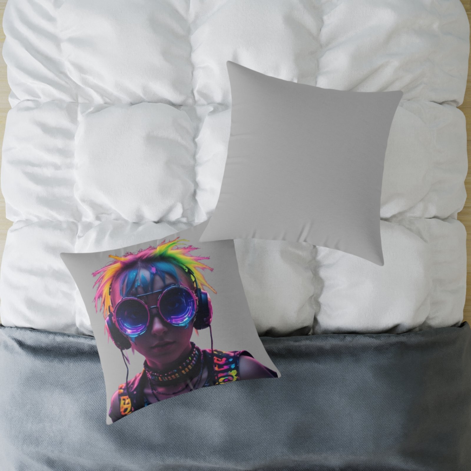 Crazy Square Poly Canvas Pillow - Image 16