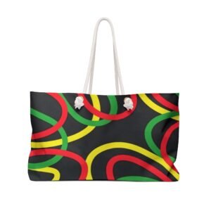 Jamaica Rasta Reggae  Pattern Stylish Women Weekender Bag