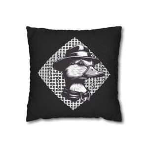 Gangster Square Poly Canvas Pillowcase