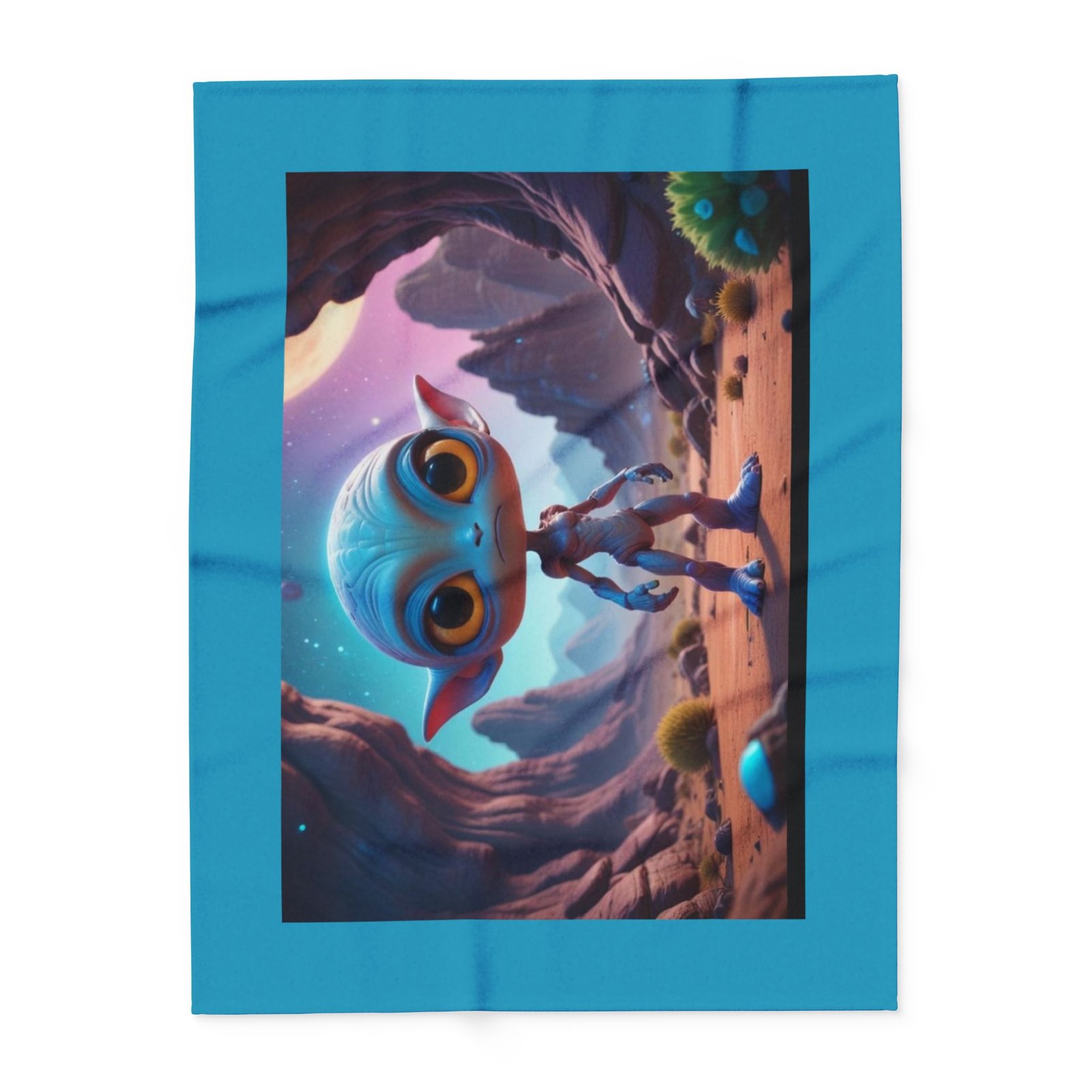 Alien Arctic Fleece Blanket - Image 9