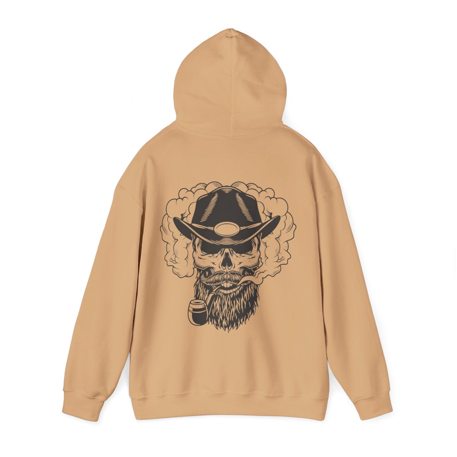Gangster Skull Tattoo Hooded Sweatshirt. Unisex Heavy Blend™ Hooded Sweatshirt - Image 19