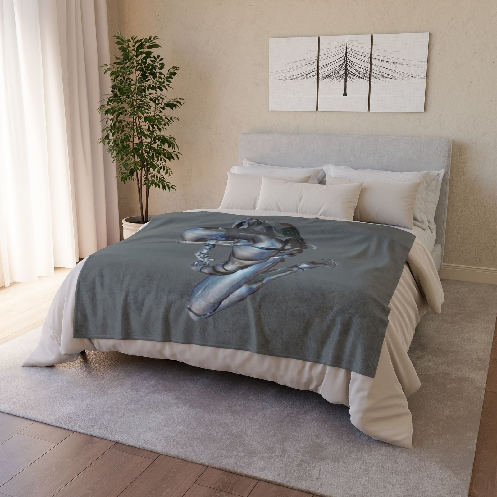 Sci fi Soft Polyester Blanket - Image 8