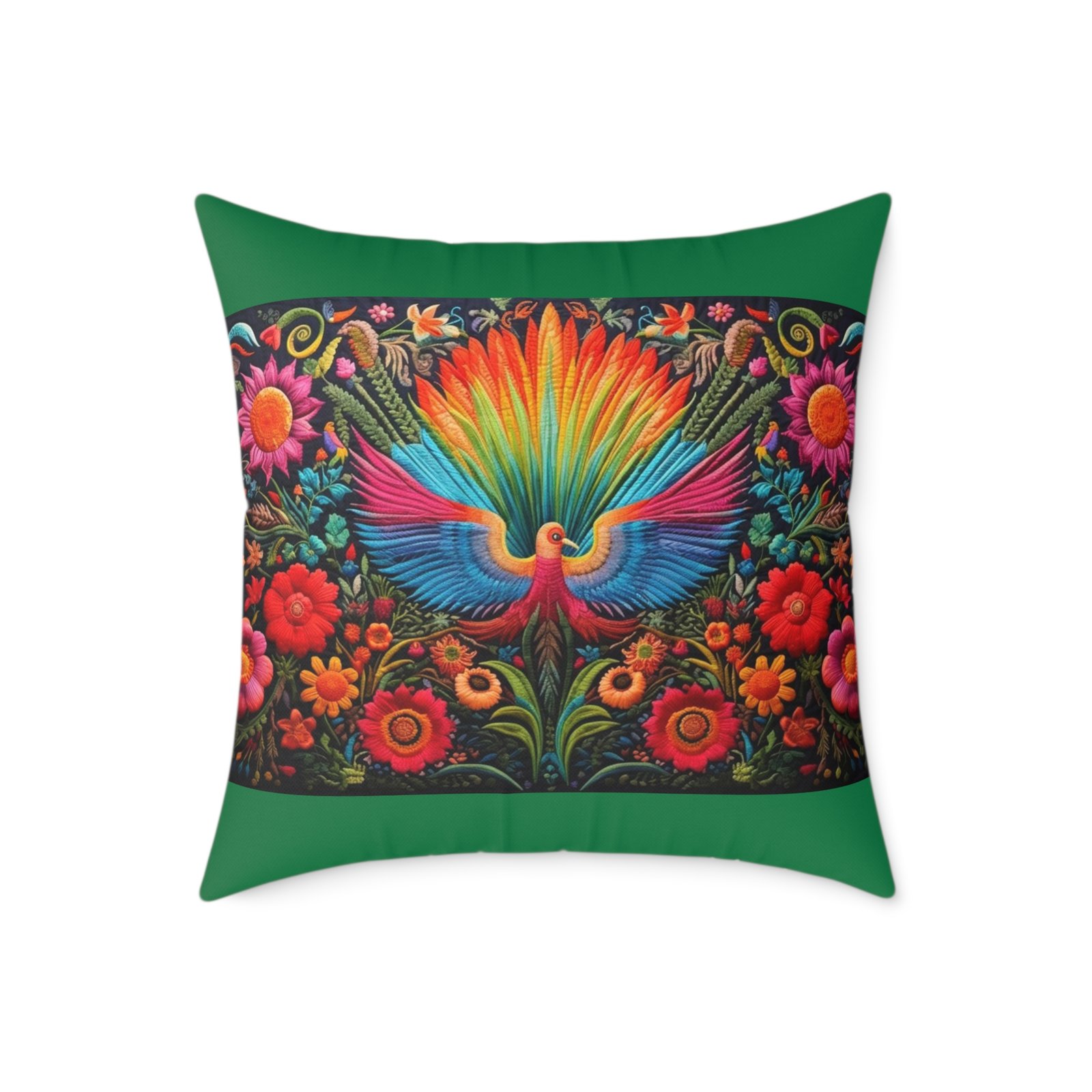 Mexico Square Poly Canvas Pillow - Image 13