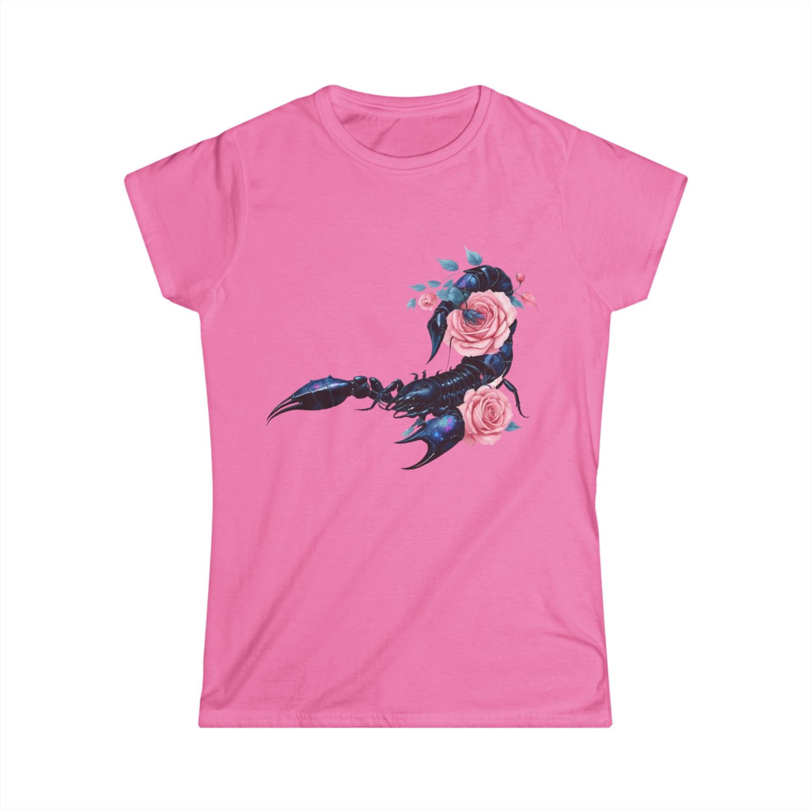 Scorpio Tattoo Soft style Tshirt - Image 13