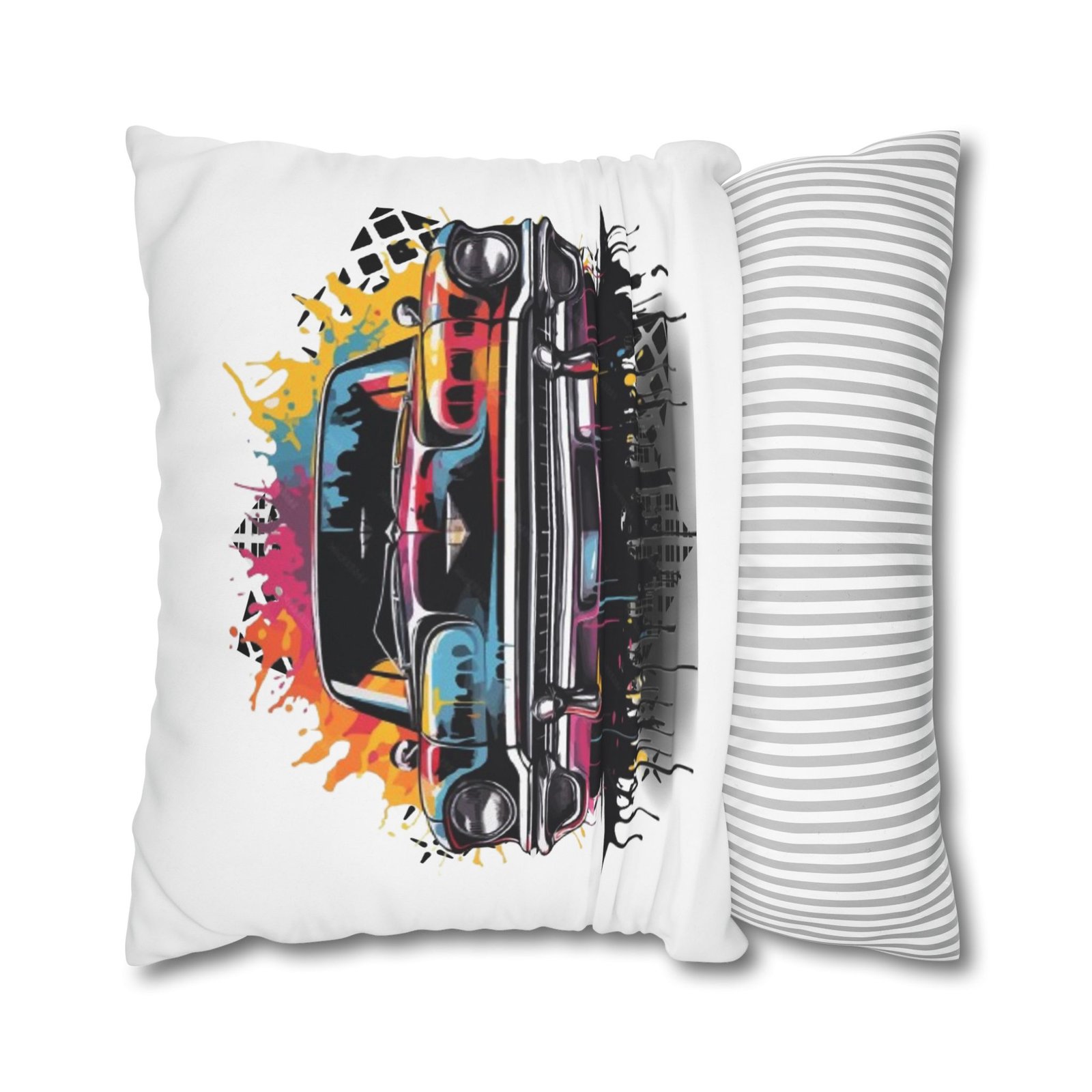 Gangster Square Poly Canvas Pillowcase - Image 18