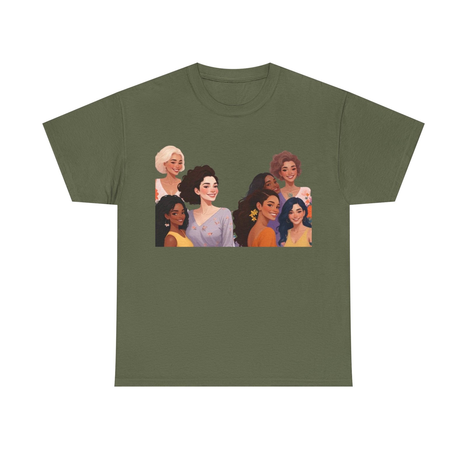 Friendly Unisex Heavy Cotton Tee - Image 33