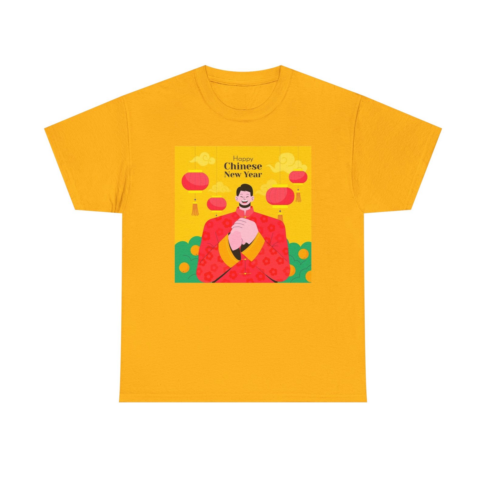 Chinese China Oriental Unisex Heavy Cotton Tee - Image 17